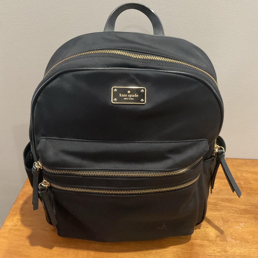 Kate Spade New York Wilson Road Backpack, Black Lighly Used